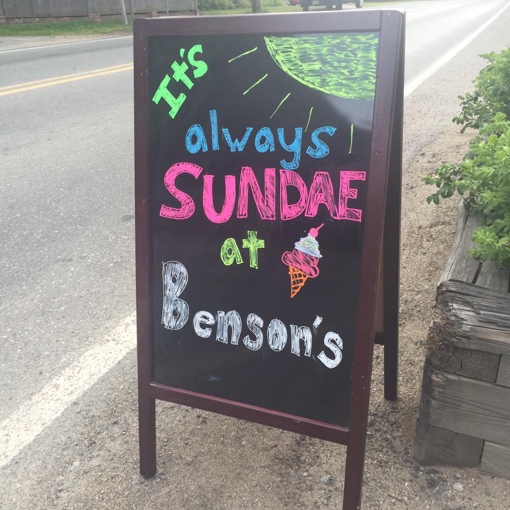 Benson's Ice Cream tweet media
