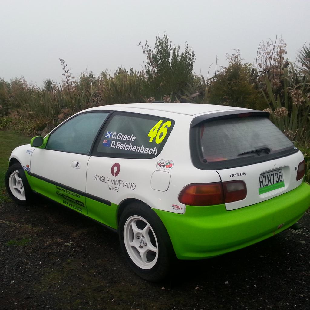 CRallyMedia's tweet photo. Today is the day we realise a dream. Were about to start our first rally this morning in Tauranga! Wish us luck http://t.co/6kbsEy2ptB