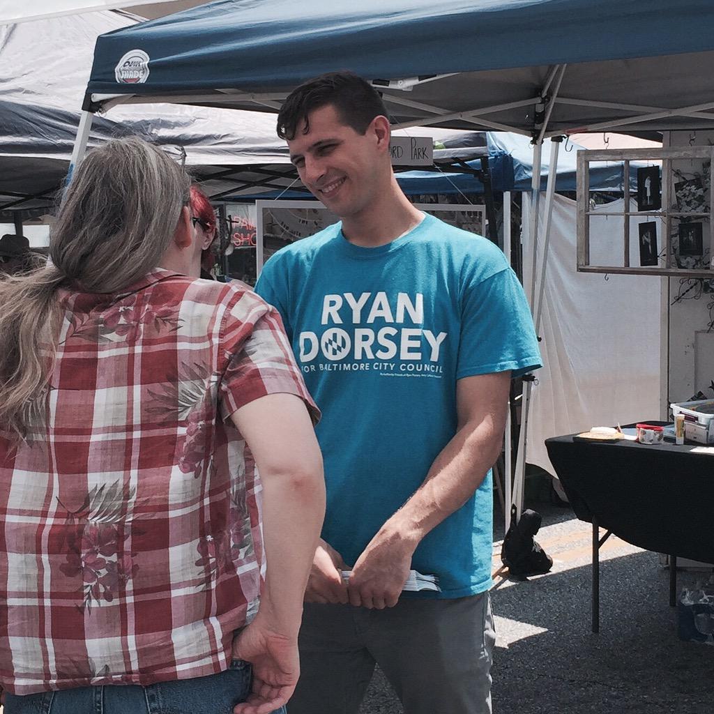 Out at the Hamilton Festival supporting @electryandorsey.  #baltimore