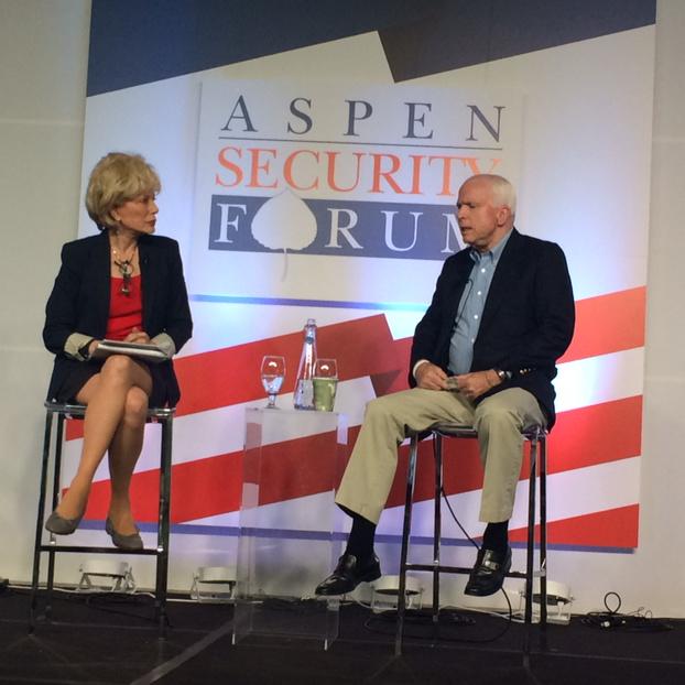 Incredibly candid conversation with #JohnMcCain #aspensecurity