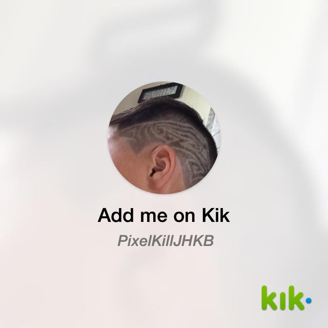 JustinSpademan's tweet photo. Hey! I'm on #Kik - my username is 'PixelKillJHKB' http://t.co/8d4ZViU3WB http://t.co/stVzPLNjF8