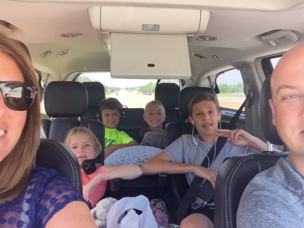 benderlandbabe's tweet photo. #cousincamp hits the road to Lex! @SA_Bender @benderland @courtneyabender http://t.co/z2KBo52Ptt