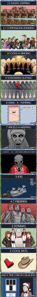 impossibleClark's tweet image. 12 days of Doctor Who 😂