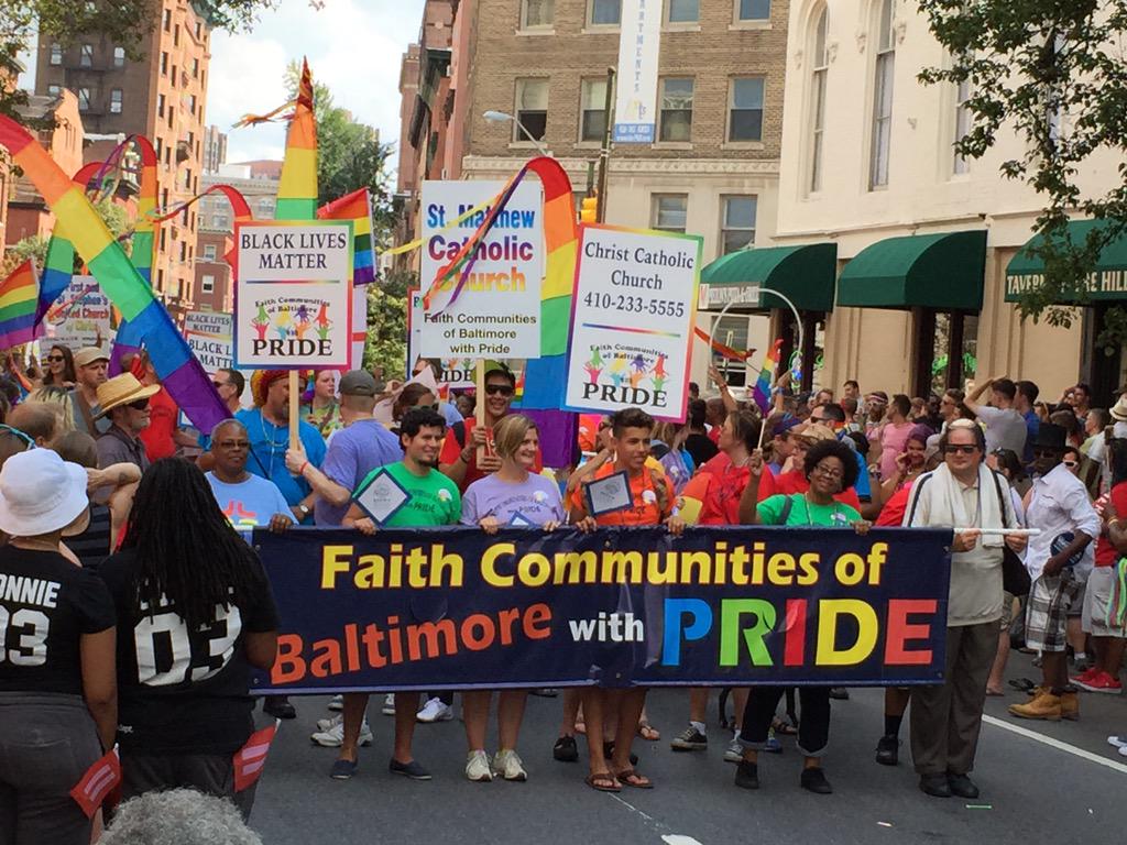 Wow!!! So many faith groups @GLCCBPride #BmorePride2015 #pride2015 @GLCCB