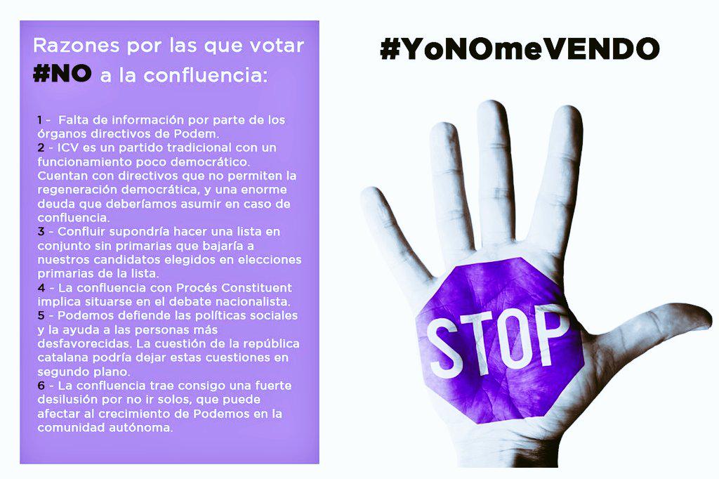 podemstboi's tweet photo. NO @podem_cat @CanalPodemos @ahorapodemos http://t.co/e4ehOJNgDz #AlertaAlPacto
#PodemDirNo @_anapastor_ http://t.co/2KreS6YRn8