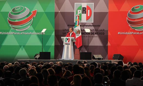 PRI_Nacional's tweet photo. Les compartimos el discurso de nuestro líder @CCQ_PRI en #UnidadParaLaTransformación. http://t.co/sOLtoZJaQD http://t.co/jxe5GniB42
