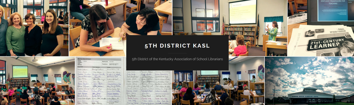 5thKASL's tweet photo. First Tweet from the @kasl_librarians 5th District Twitter account. Our website: https://t.co/vJwzgBMi02 #KyLChat http://t.co/3BiATelZvS