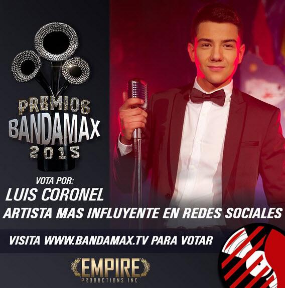 LuisCoronel's tweet image. No Olviden Votar En Bandamax.TV! Estamos Nominados En #ArtistaMasInfluyenteEnRedesSociales Mi Gente !