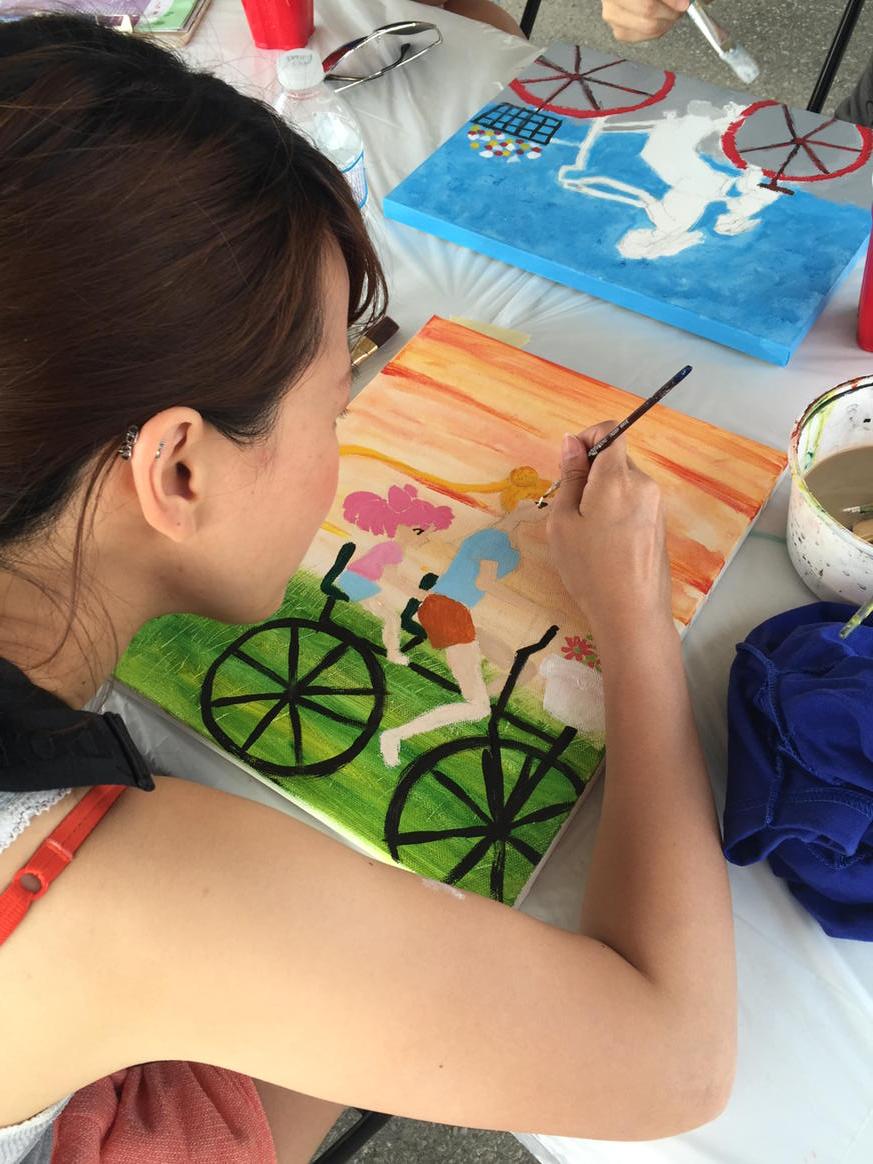 rosanazeng's tweet photo. Hands down my fave #SocialPainting piece from @Paint_A_Thon http://t.co/z7VEypMAoD