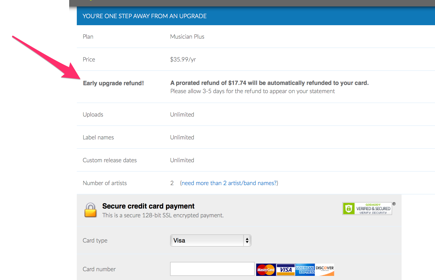 טוויטר Distrokid בטוויטר Now When You Upgrade You Ll Automatically Get A Prorated Refund For Your Old Plan Or Full Refund If 14 Days Old Http T Co J3sdjgfqjy