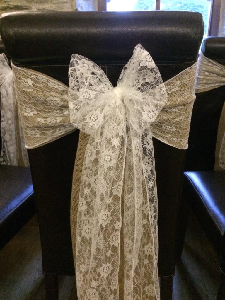 Chris707John's tweet image. Another hessian &amp;amp; lace @Jabajak #differentdesign #rustic # nocovers #Carmarthenshire