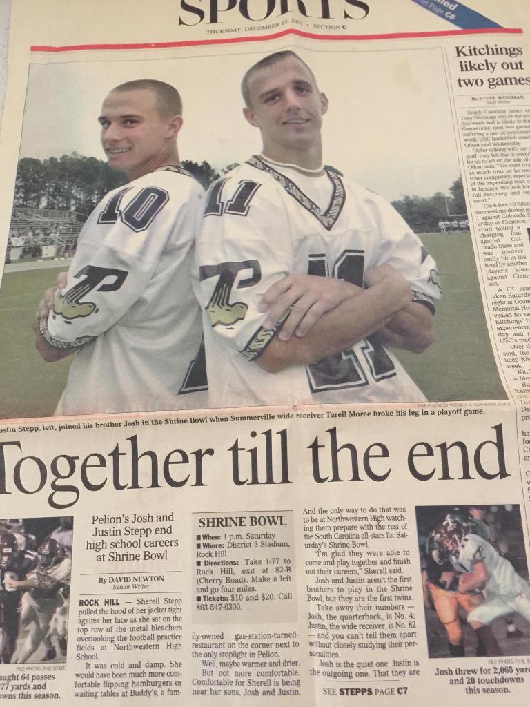 coach_stepp's tweet photo. Throwback! @coachjstepp #couldntstopit http://t.co/QpXJKnEnf6