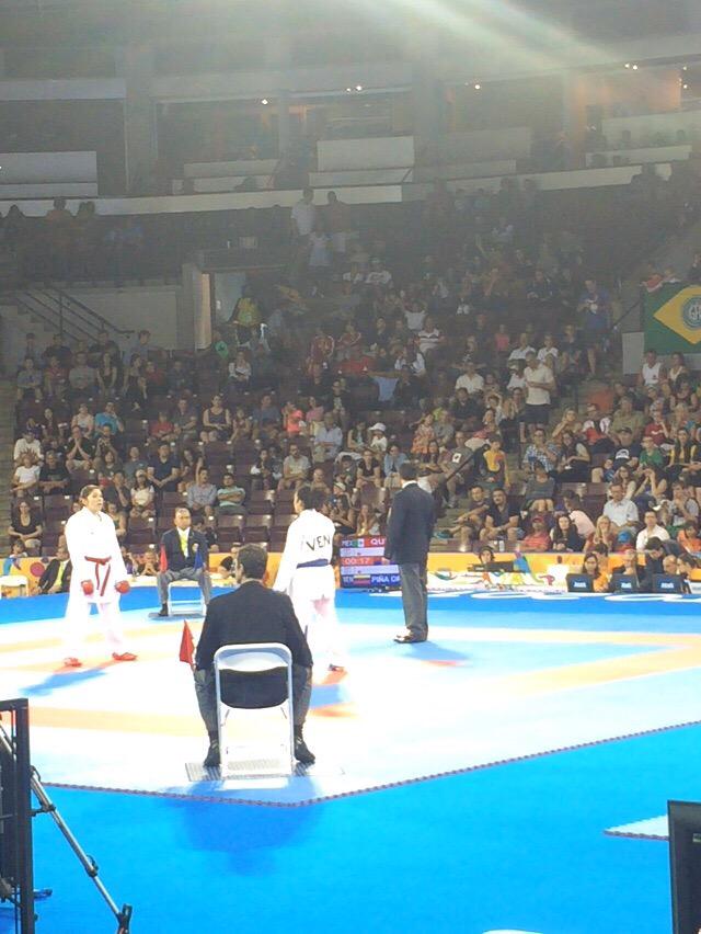 Yeisy piña logra el pase a semi finales ! #to2015 #VamosVenezuela
