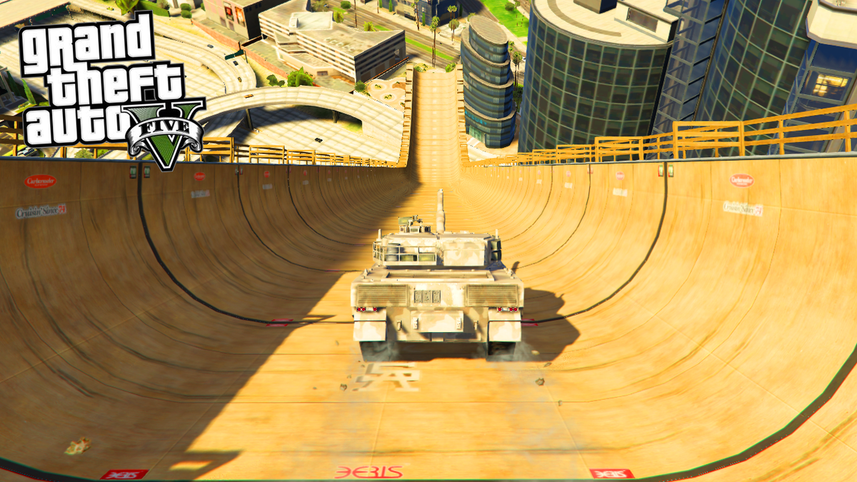 NoahJ456's tweet photo. STREAMING GTA 5 MEGA RAMP MODS RIGHT NOW! COME WATCH ---> https://t.co/WFZpqb3meK http://t.co/fEWEorMaZb