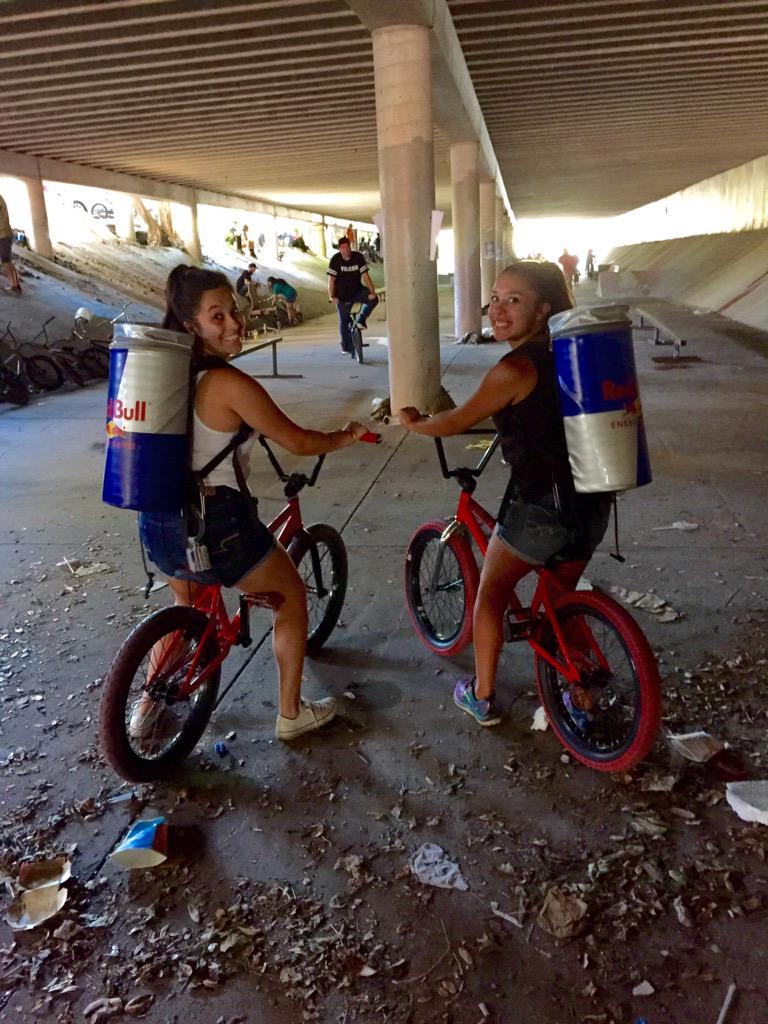 redbullSAT's tweet photo. We came, we rode and we soared!!! #GivesYouWings #JamesJam #👐 http://t.co/FVYee3m6hD
