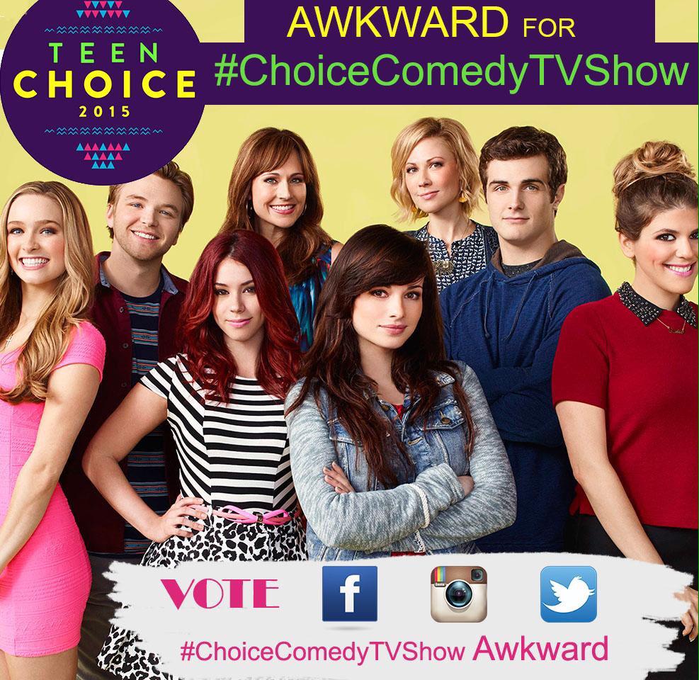 awkwardfanss's tweet photo. @mollytarlov RT My #TeenChoice for #ChoiceComedyTVShow is #awkward http://t.co/4eZMAlH1q8