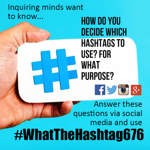 mgamel88's tweet photo. How do you decide which hashtags to use? For what purpose?
Any comments about hashtags and internet ethics/privacy? http://t.co/0eh3uTXa2x