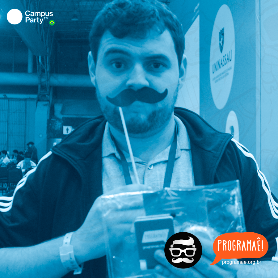 OficialMustache's tweet photo. #Desafio02 :Nosso quarto ganhador! @caio_majim :D @programaebrasil #mustachenacp #cprecife #cpr4 http://t.co/qSKW8OPgJo