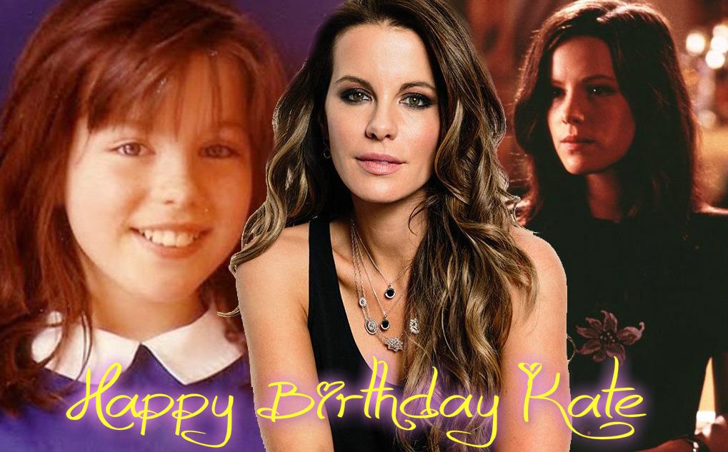 Happy Birthday for my beautiful an amazing favorite actress Kate Beckinsale ( ). Picture design by me 