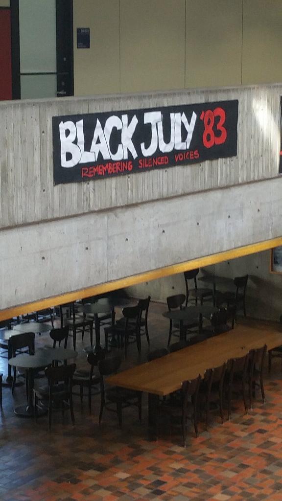 UtscTsa's tweet photo. #BlackJuly #WeRemember83 http://t.co/03boRFWQ6G