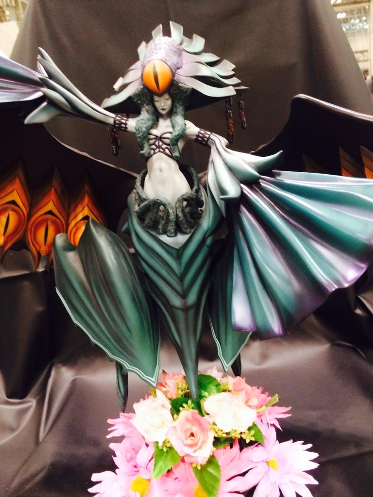 razzplach's tweet photo. #wf2015s 
販売準備完了！
6-12-01 「中井造形厰」にて配布します。ゴッドイーターより、サリエルの再販になります。 http://t.co/utWLPo2gYJ