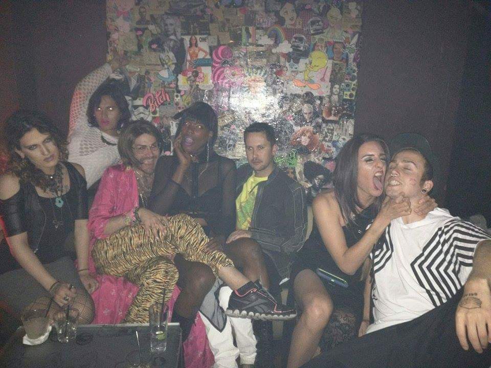 breadsf's tweet photo. out to jasmine infiniti for these shots of last night's looks #bread2 http://t.co/2yDBfOioId