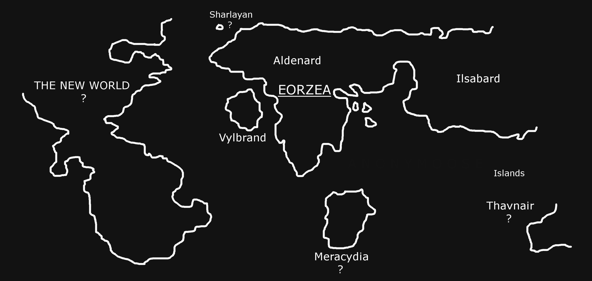 Moosifer Loreingstar on Twitter: "Made a prototype Hydaelyn map using ...