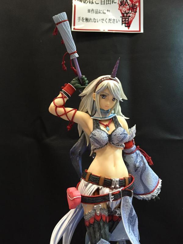 RPGSite's tweet image. Monster Hunter Kirin X armor figure