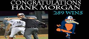 PeninsulaPilots's tweet photo. Congrats to Hank Morgan for his 289th career win w/ the Pilots, surpassing Handelsman for most wins in CPL history! http://t.co/GGhdzCeXiw