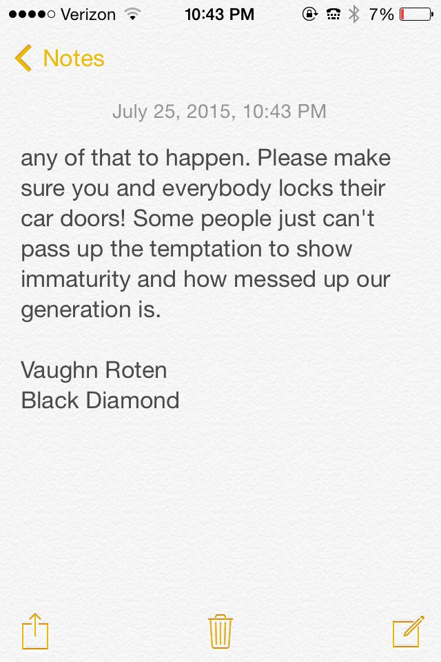 BlackDiamondLS's tweet image. Just letting everybody know...