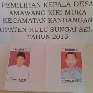Sabil_17's tweet photo. Pilkades Serentak se Kab. HSS http://t.co/mi98xrGI6z