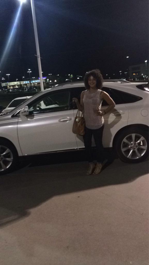 TreyDay_100's tweet photo. S/O to @ChelseaSublett on buying her first car! It is so nice!! On her grown woman!! http://t.co/SoMQbW2zl6