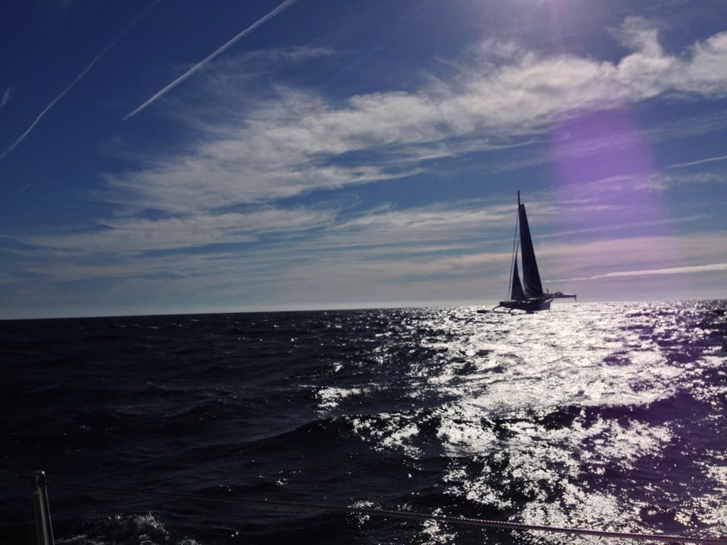 GabiersdeParis1's tweet photo. Match race acte 2 avec @OmanSail !!! #ExtremeSailing #Sailing http://t.co/Tvu5zEbCmV