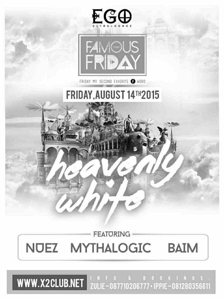 White party... @EGOULTRALOUNGE @_X2_ @JKT_NITELIFE @djbaimmafana @MythaLogyc
