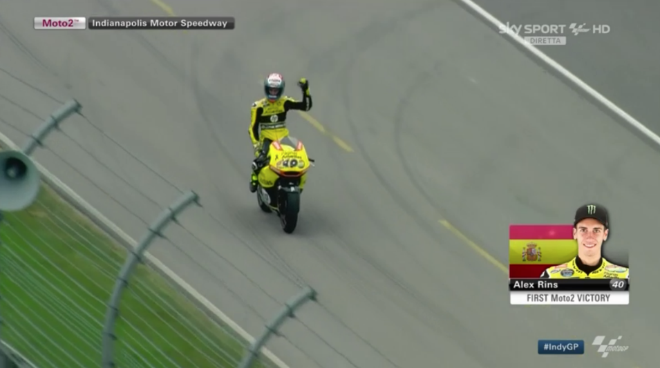 SkySportMotoGP's tweet photo. #IndyGP: grandissima prestazione per #Rins che vince la sua prima gara in carriera #SkyMotori http://t.co/HktiaMlmVs