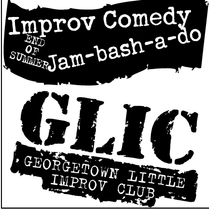 Robdesigns905's tweet photo. Like to #laugh? #Laughlocal w/#GLIC2015 #improv #Jambashado
Aug 21 and 22. Georgetown Little Improv Club http://t.co/PT2IRm8TWs