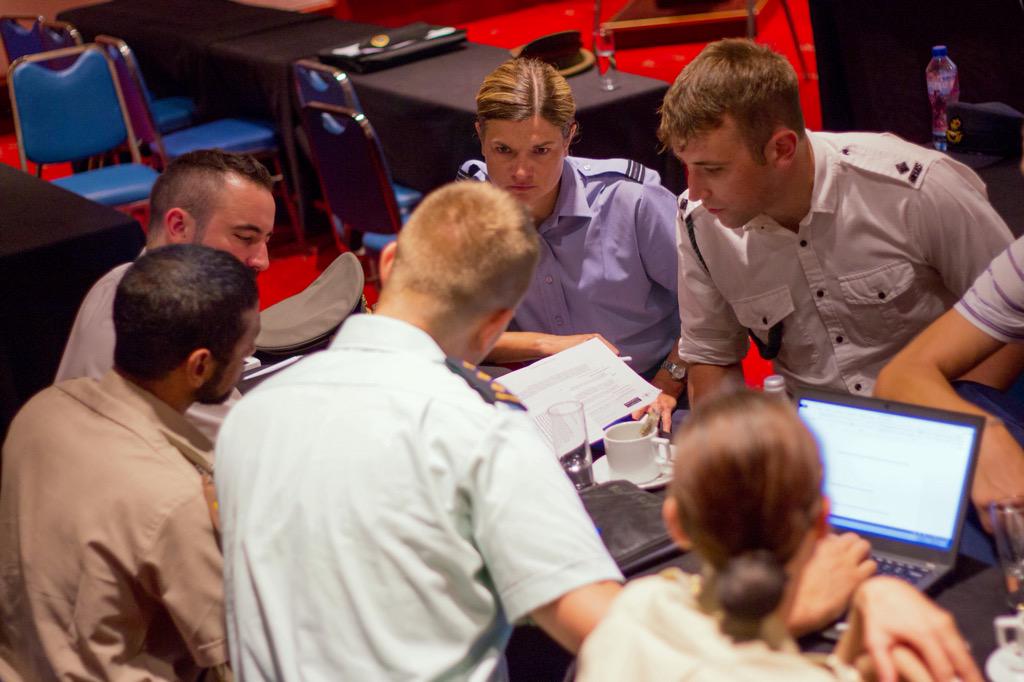 Lidiya_Stanoeva's tweet photo. UK reserves take part in a Young Reserve Officers Workshop during the 68th CIOR/CIOMR Summer Congress in Sofia @UKRFA http://t.co/jRCnjFVQL7