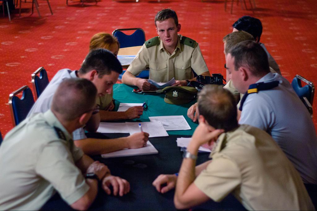 Lidiya_Stanoeva's tweet photo. UK reserves take part in a Young Reserve Officers Workshop during the 68th CIOR/CIOMR Summer Congress in Sofia @UKRFA http://t.co/jRCnjFVQL7