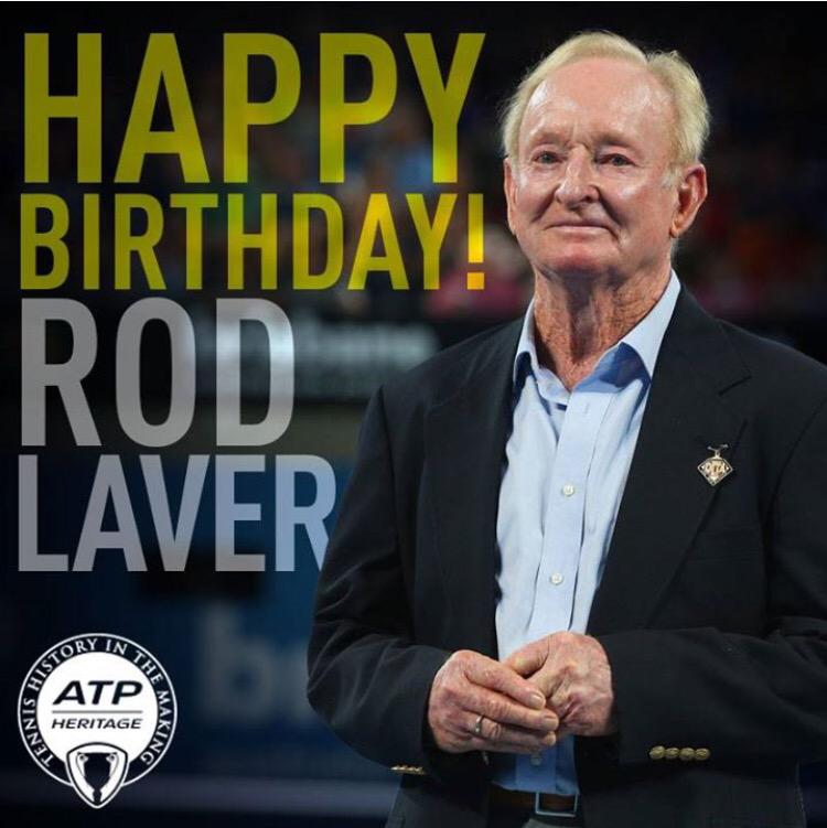 HAPPY BDAY Rod ! Only player to win the twice, turns 77 today. Congratulations! 