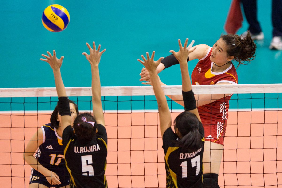 #THAvCHN เคยเจอกันมาใน #FIVBGirlsU18 แค่ครั้งเดียว เมื่อปี 2013 ที่โคราช และ #จีน ชนะ 3-0