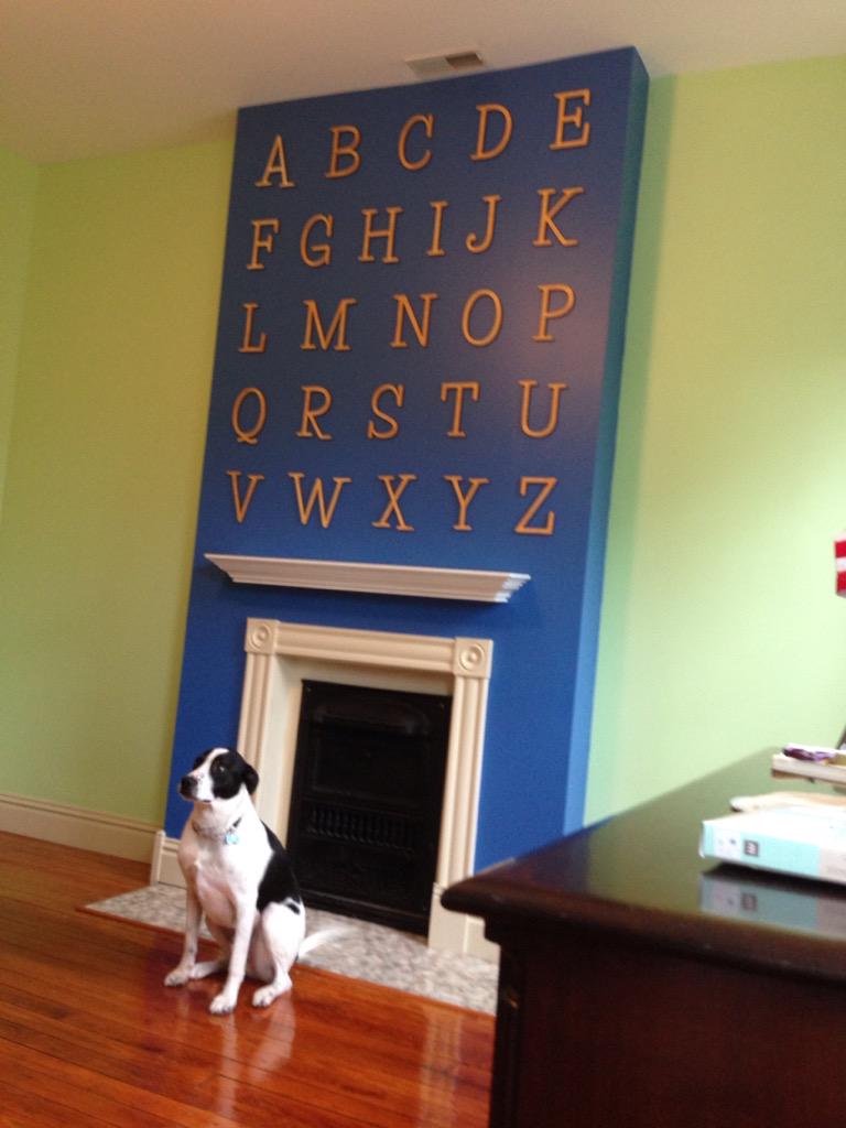 The nursery is almost done!