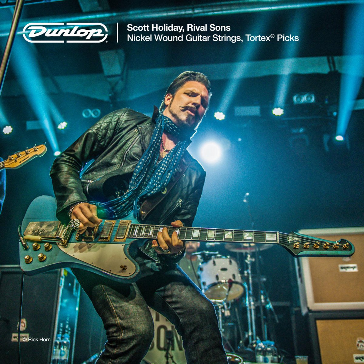 jimdunlopusa's tweet photo. See @rivalsons w/ #DunlopStrings &amp; #Tortex #picks guitarist @Scott_Holiday on tour in Europe! http://t.co/zAcqiKU9BV http://t.co/vkKB3e82jf