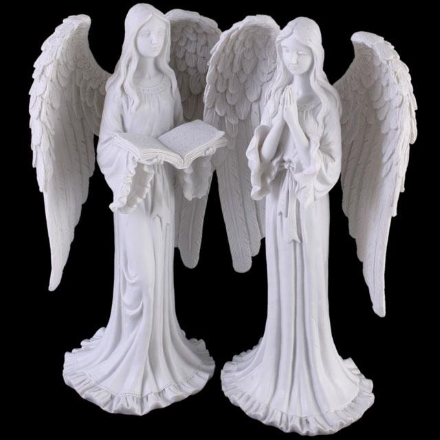 mysticmoonmagic's tweet photo. LARGE WHITE ANGEL ORNAMENT £15.99 each + £3.50 UK p&amp;p #angel #ornament #religious #spiritual #2designs #praying http://t.co/KyQAGyK8H7