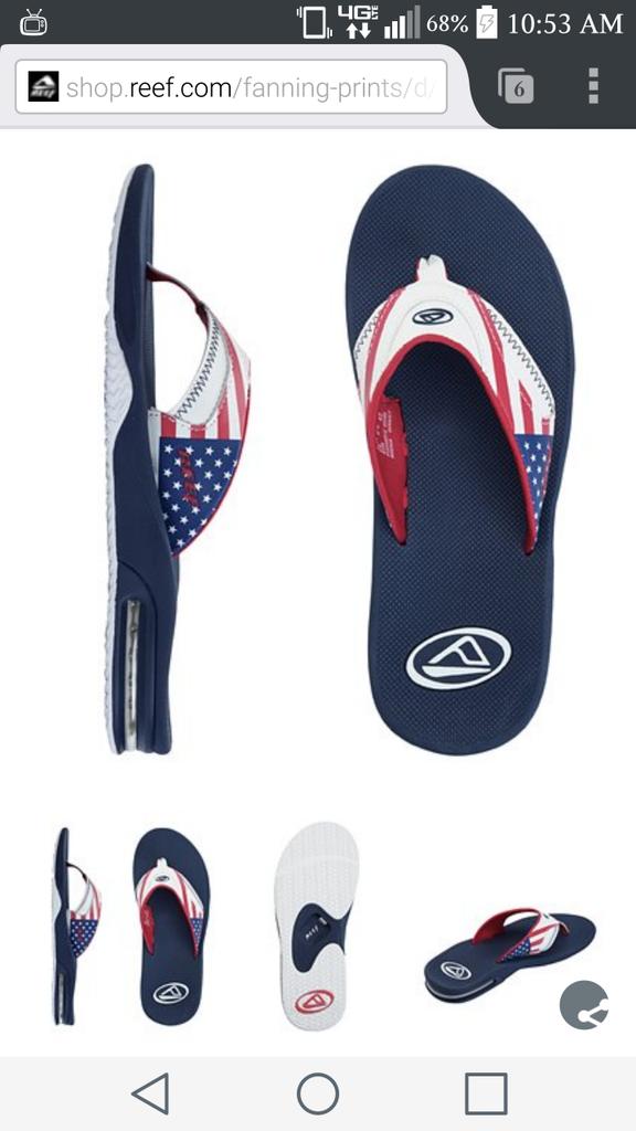 khayEST19xx's tweet photo. found my newest pair of flip flops to buy when I get the extra money.  I may or may not have an obsession with reefs. http://t.co/VdowAXIUcN