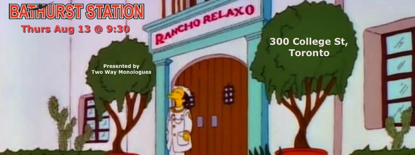 Playing 1 of the final <a href="/RelaxoLounge/">Rancho Relaxo</a> shows w/ #beyondthewall and <a href="/badreedband/">Bad Reed</a> Aug 13 #livemusic #yyz @2waymonologues