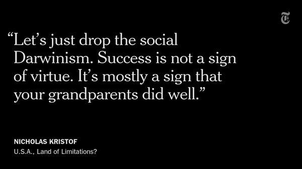 NickKristof's tweet photo. "Talent is universal, but opportunity is not"--my column on my hometown pal Rick http://t.co/WfP1chU7z5 http://t.co/mFeSTXF8Ja