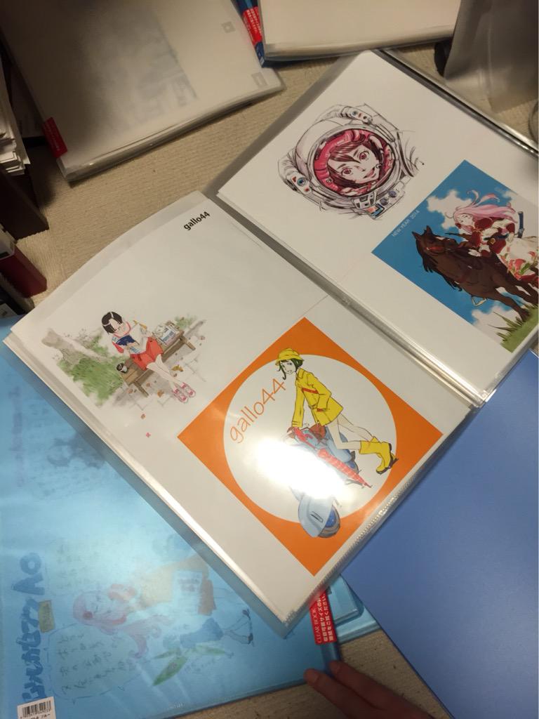 アニメーター吉田健一氏の個展!+エストプラスエウレカセブン