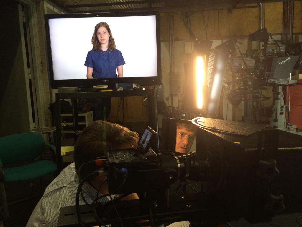 markbirnbaum's tweet photo. Shooting second round of interviews for the Whiteness Project at KERA. @whitenessprojec http://t.co/qyljWg9fOJ