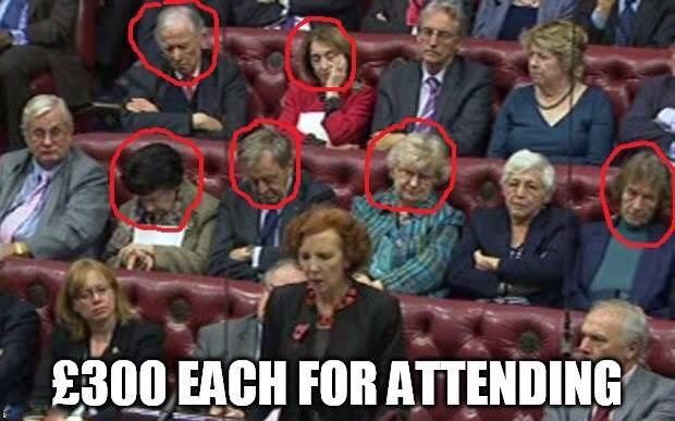 evertonfc2's tweet photo. Unelected cronies get £300 a day to attend the House of Lords &amp; have a nap. It is time to #WasteofSpace  https://t.co/jyZG8VbgCo