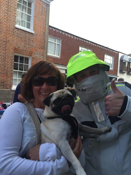 #GillMostWanted spotted on Cowes High Street - what do I win?! #puglife